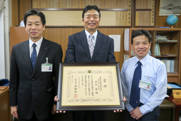 長野建設事務所様にて